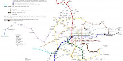 台北铁路线图
