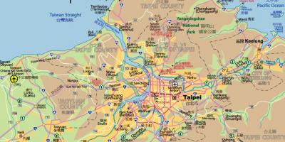 台北市中心地图