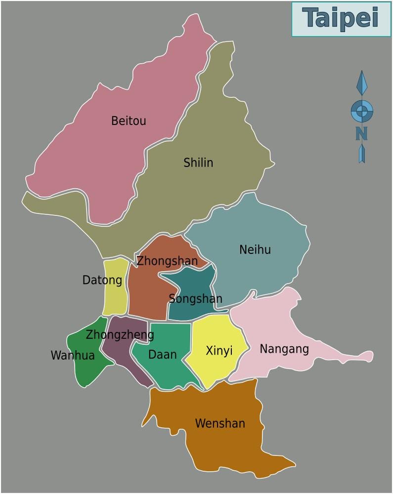 台北市区地图