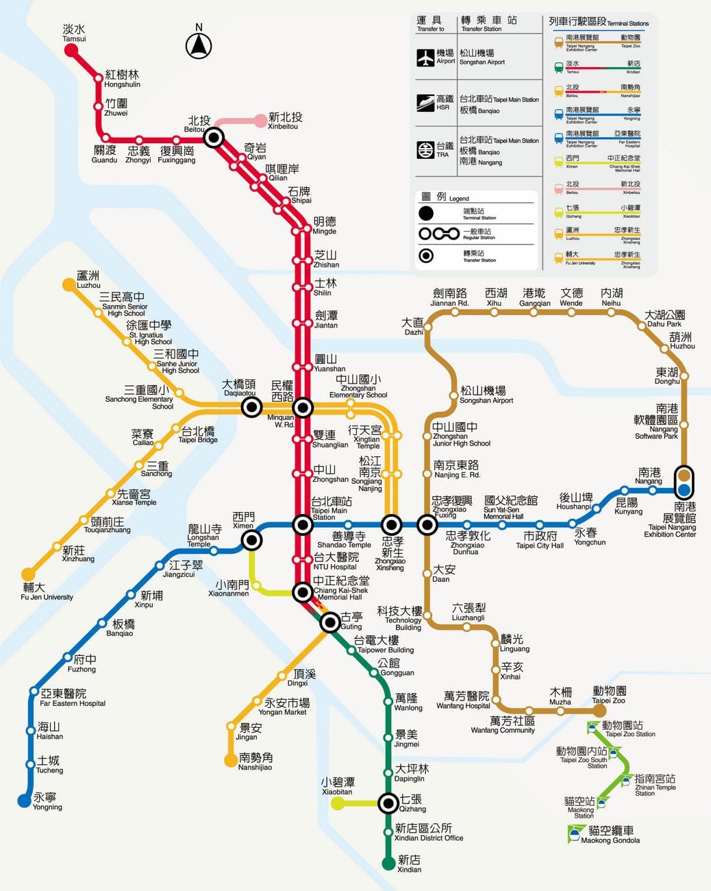 地图的北地铁票价 