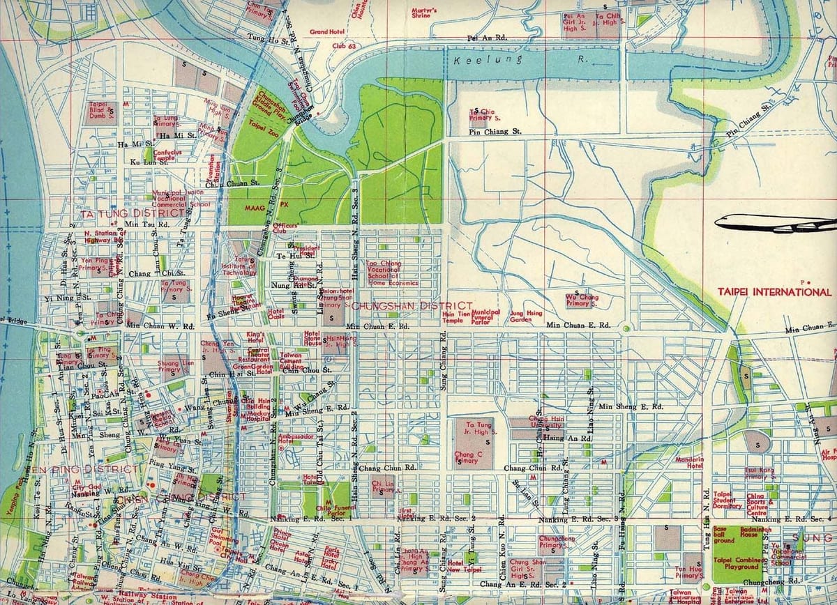 台北区地图