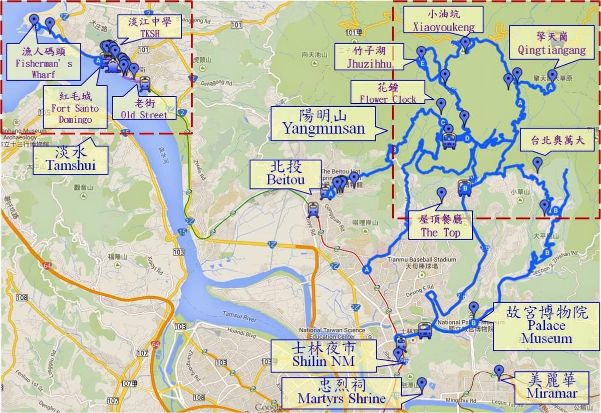 地图的投台湾