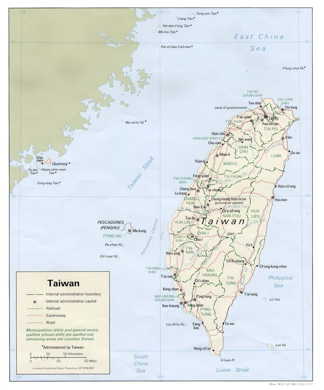 地图的新北台湾