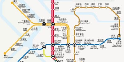 地图的北地铁票价 